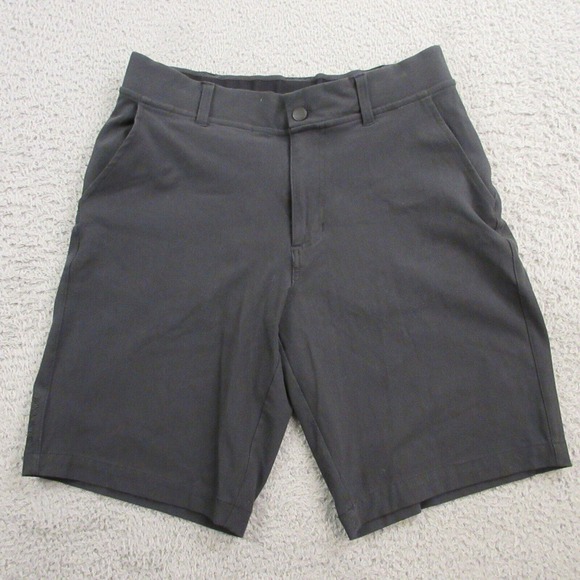 Hylete Mens Athletic commuter Chino‎ shorts size 32 x 10 Stretch Nylon Cotton - Picture 1 of 8